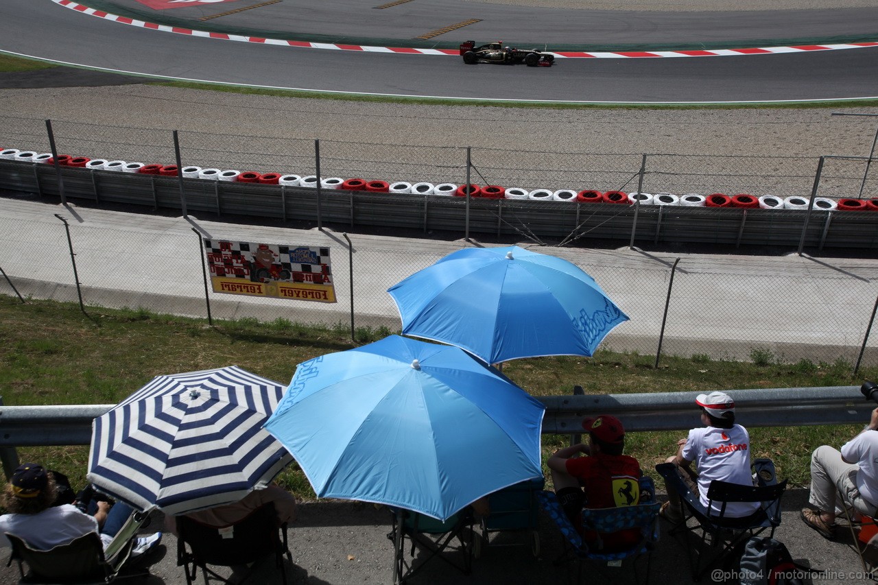 GP SPAGNA, 12.05.2012- Prove Libere 3, Kimi Raikkonen (FIN) Lotus F1 Team E20 