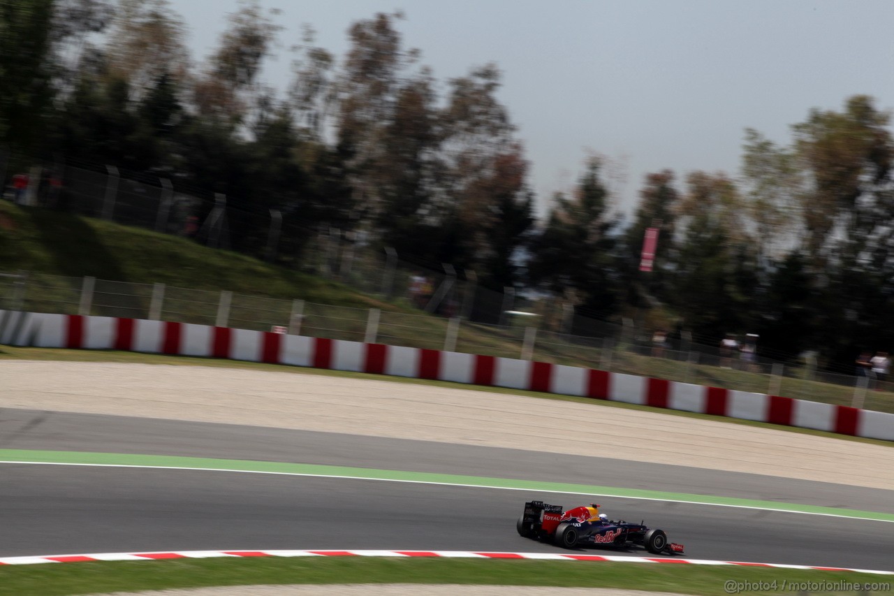 GP SPAGNA, 12.05.2012- Prove Libere 3, Sebastian Vettel (GER) Red Bull Racing RB8 