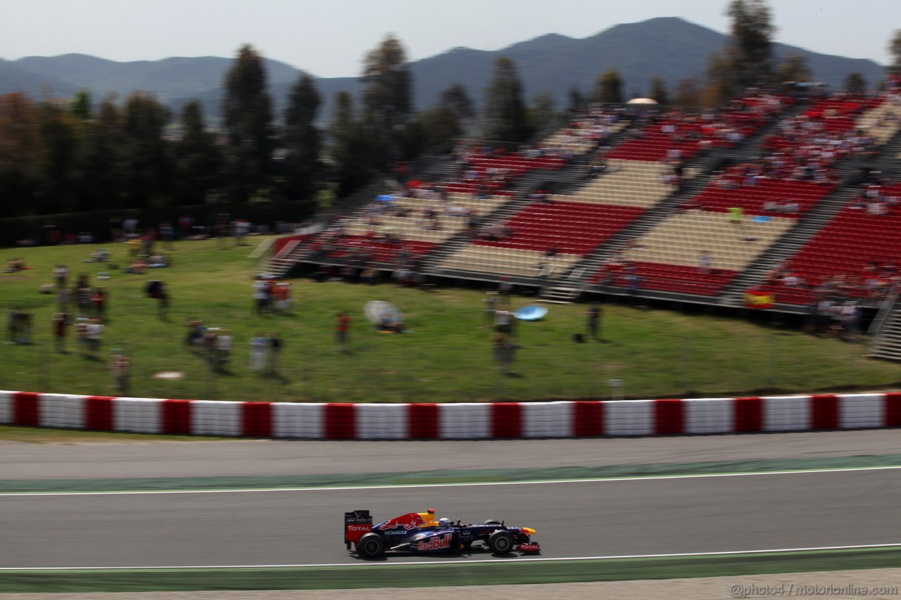 GP SPAGNA, 12.05.2012- Prove Libere 3, Sebastian Vettel (GER) Red Bull Racing RB8
