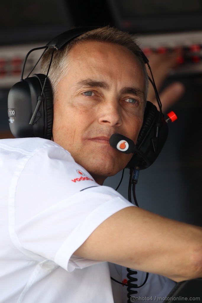 GP SPAGNA, 12.05.2012- Prove Libere 3, Martin Whitmarsh (GBR), Chief Executive Officer Mclaren 