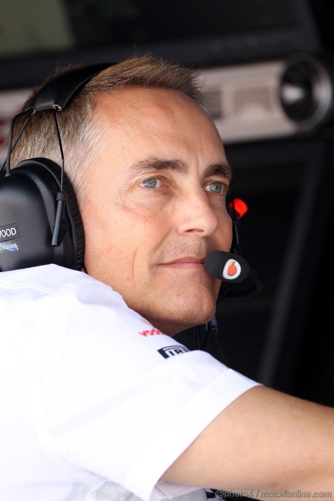 GP SPAGNA, 12.05.2012- Prove Libere 3, Martin Whitmarsh (GBR), Chief Executive Officer Mclaren 