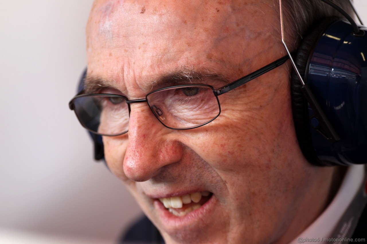 GP SPAGNA, 12.05.2012- Prove Libere 3, Sir Frank Williams(gbr),Team Principal Williams F1 Team 