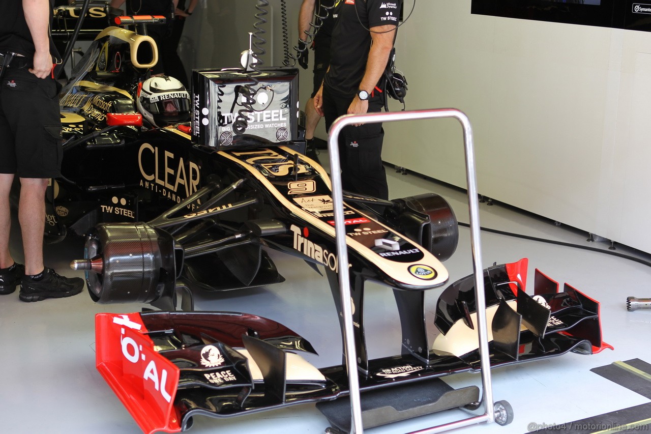 GP SPAGNA, 12.05.2012- Prove Libere 3, Kimi Raikkonen (FIN) Lotus F1 Team E20