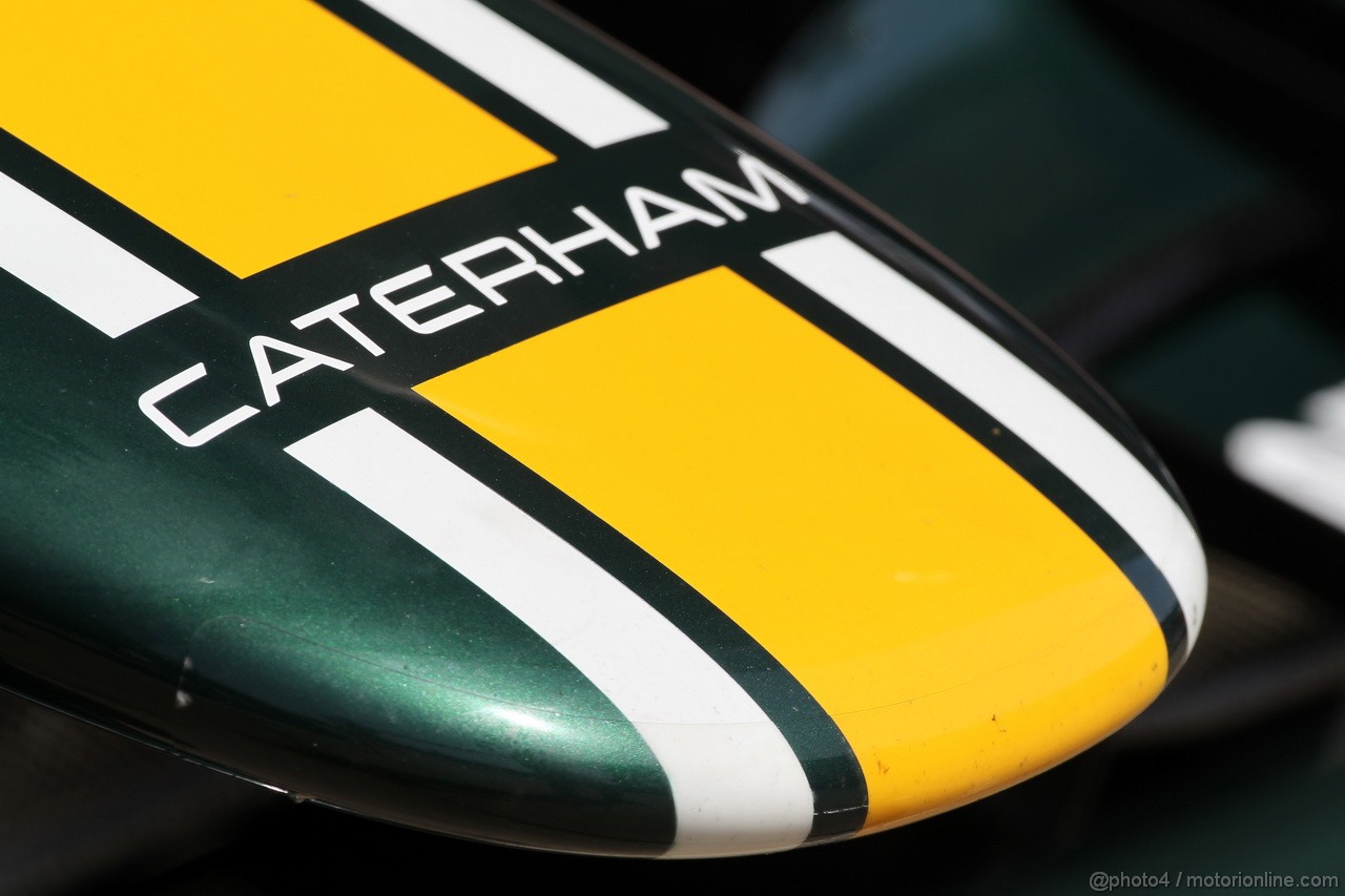 GP SPAGNA, 12.05.2012- Prove Libere 3, Caterham F1 Team CT01 