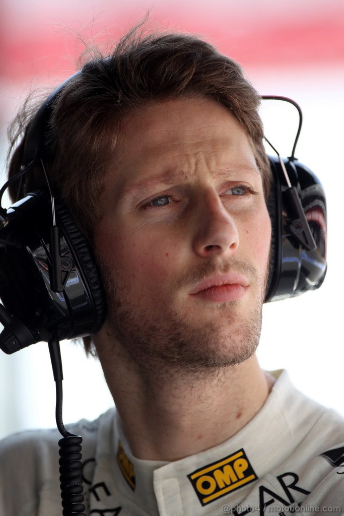 GP SPAGNA, 12.05.2012- Prove Libere 3, Romain Grosjean (FRA) Lotus F1 Team E20