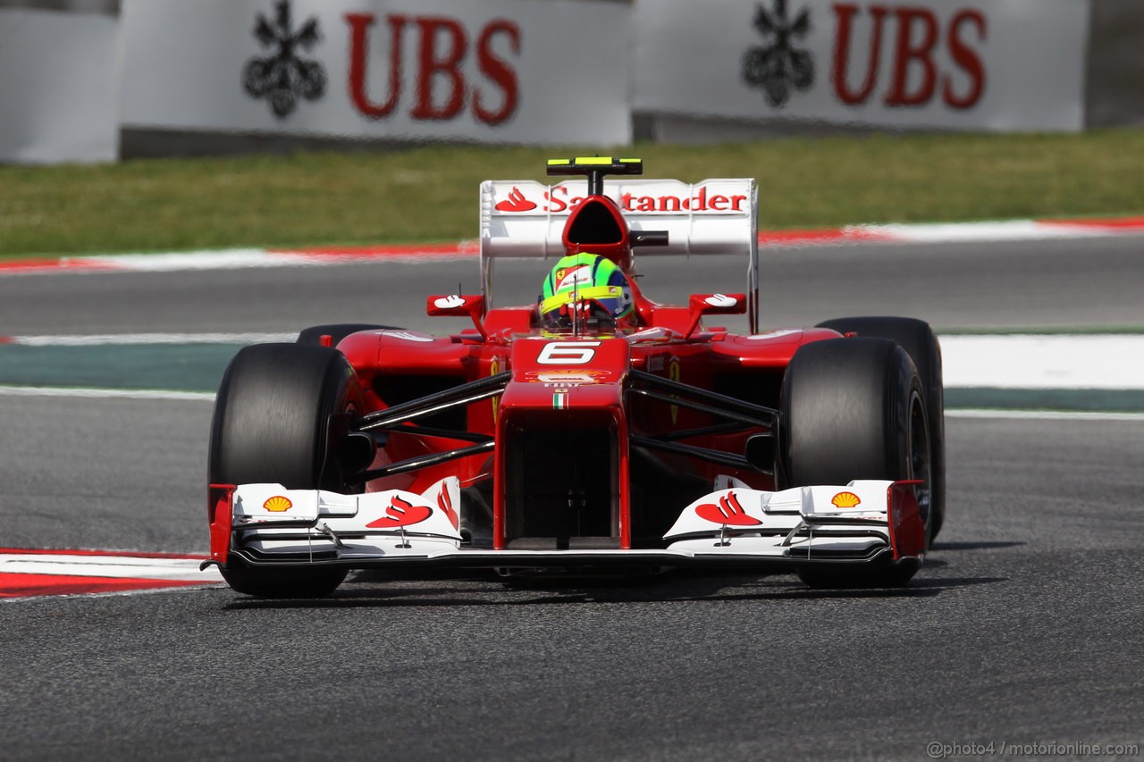 GP SPAGNA, 12.05.2012- Prove Libere 3, Felipe Massa (BRA) Ferrari F2012