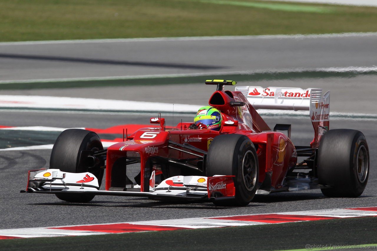 GP SPAGNA, 12.05.2012- Prove Libere 3, Felipe Massa (BRA) Ferrari F2012