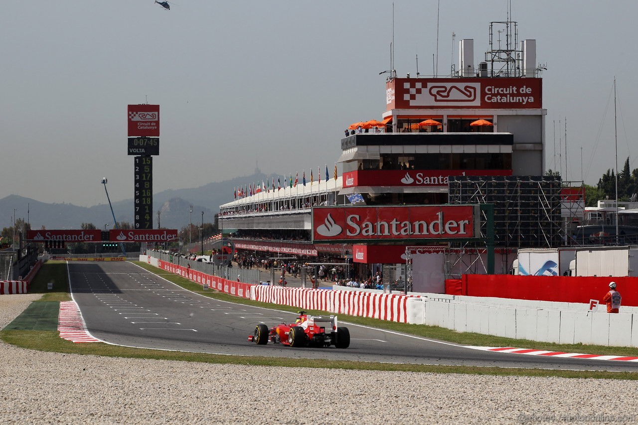 GP SPAGNA, 12.05.2012- Prove Libere 3, Felipe Massa (BRA) Ferrari F2012 