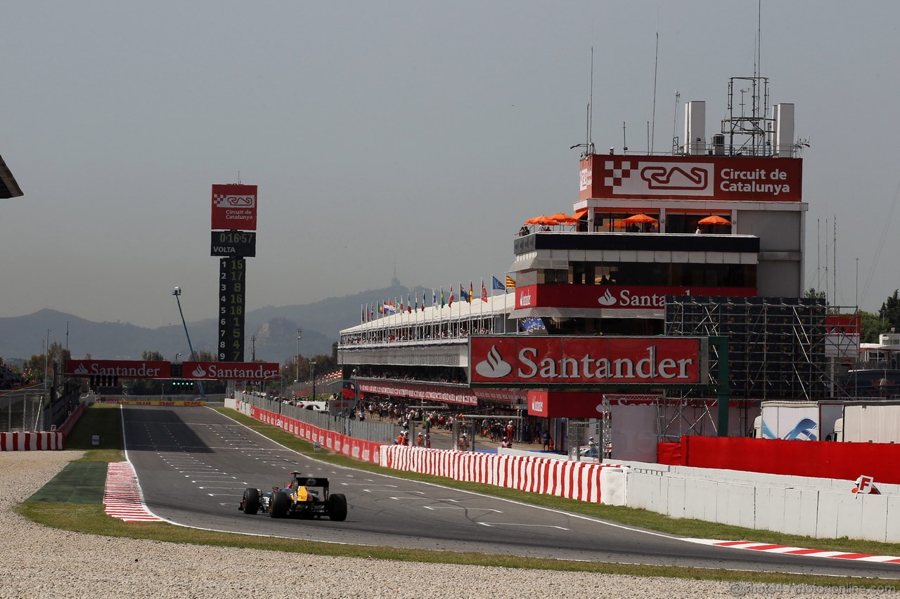 GP SPAGNA, 12.05.2012- Prove Libere 3, Heikki Kovalainen (FIN) Caterham F1 Team CT01 