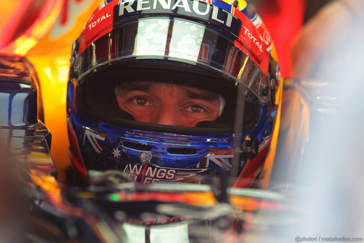 GP SPAGNA, 12.05.2012- Prove Libere 3, Mark Webber (AUS) Red Bull Racing RB8