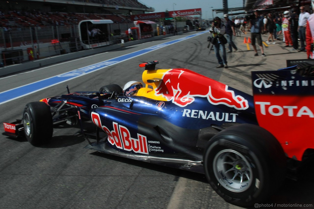 GP SPAGNA, 12.05.2012- Prove Libere 3, Sebastian Vettel (GER) Red Bull Racing RB8