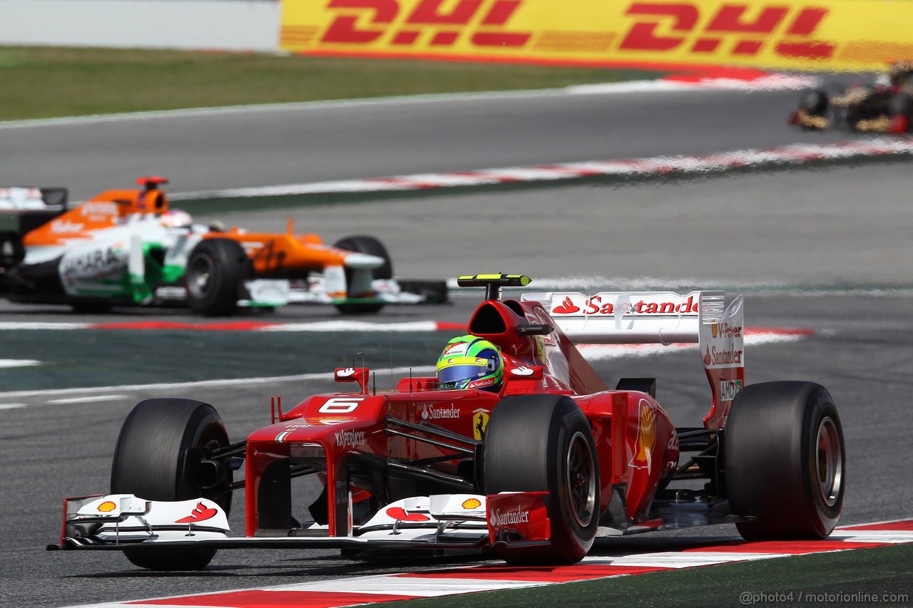 GP SPAGNA, 12.05.2012- Prove Libere 3, Felipe Massa (BRA) Ferrari F2012