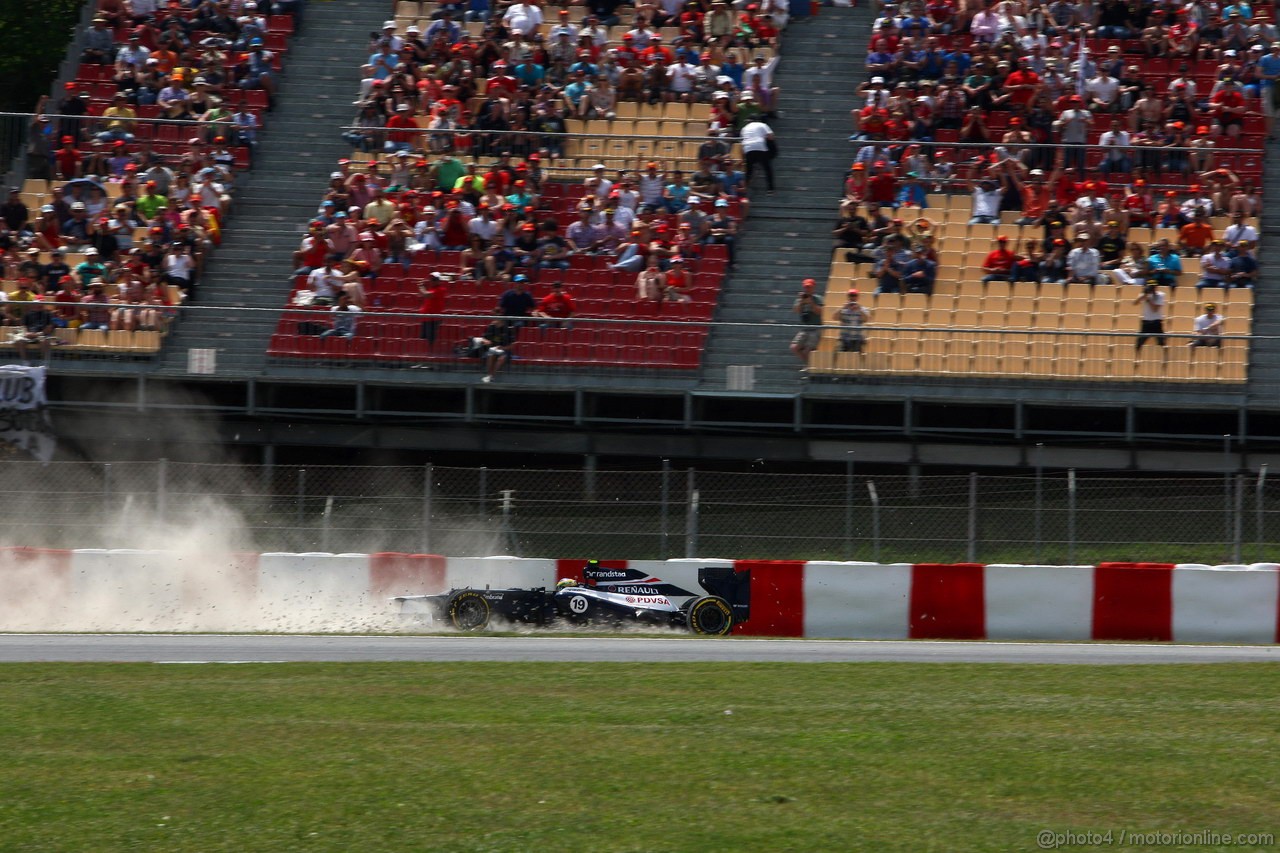 GP SPAGNA, 12.05.2012- Qualifiche, Bruno Senna (BRA) Williams F1 Team FW34 