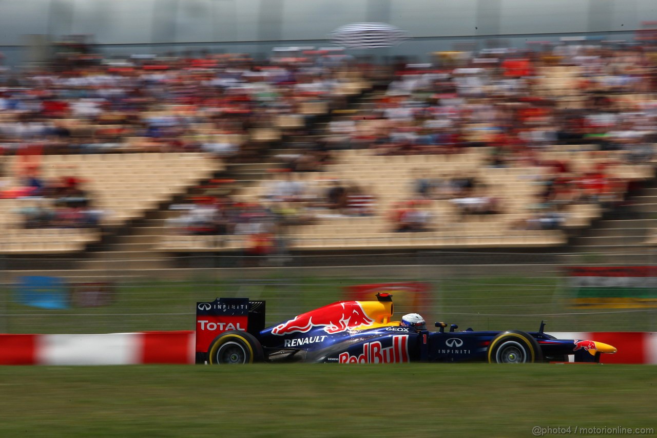 GP SPAGNA, 12.05.2012- Qualifiche, Sebastian Vettel (GER) Red Bull Racing RB8 