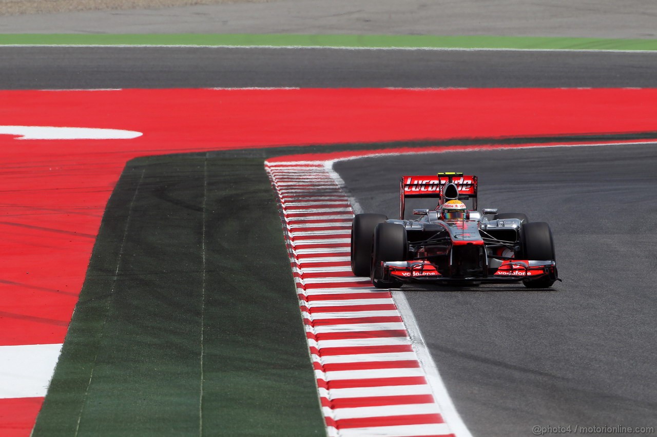 GP SPAGNA, 12.05.2012- Qualifiche, Lewis Hamilton (GBR) McLaren Mercedes MP4-27 