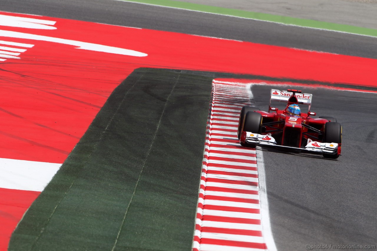 GP SPAGNA, 12.05.2012- Qualifiche, Fernando Alonso (ESP) Ferrari F2012 