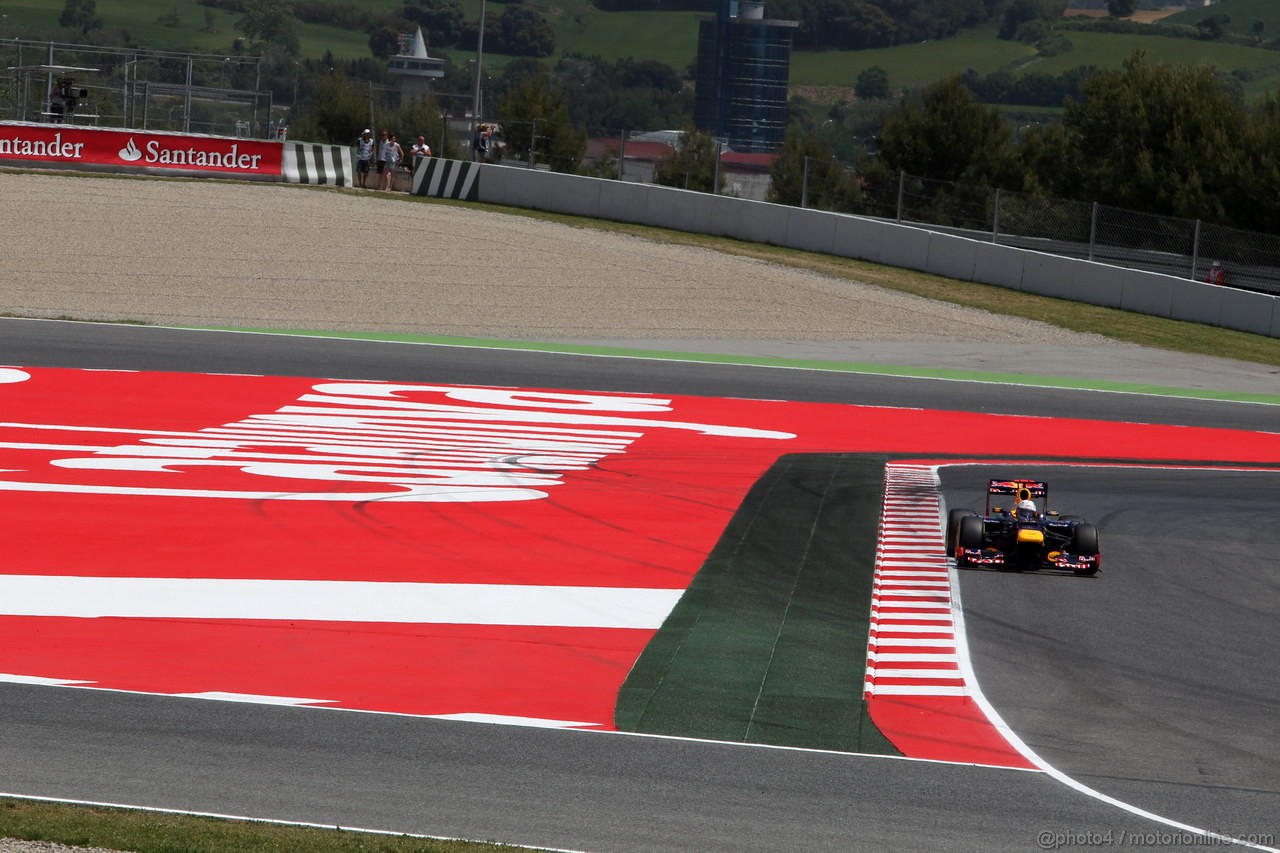 GP SPAGNA, 12.05.2012- Qualifiche, Sebastian Vettel (GER) Red Bull Racing RB8 