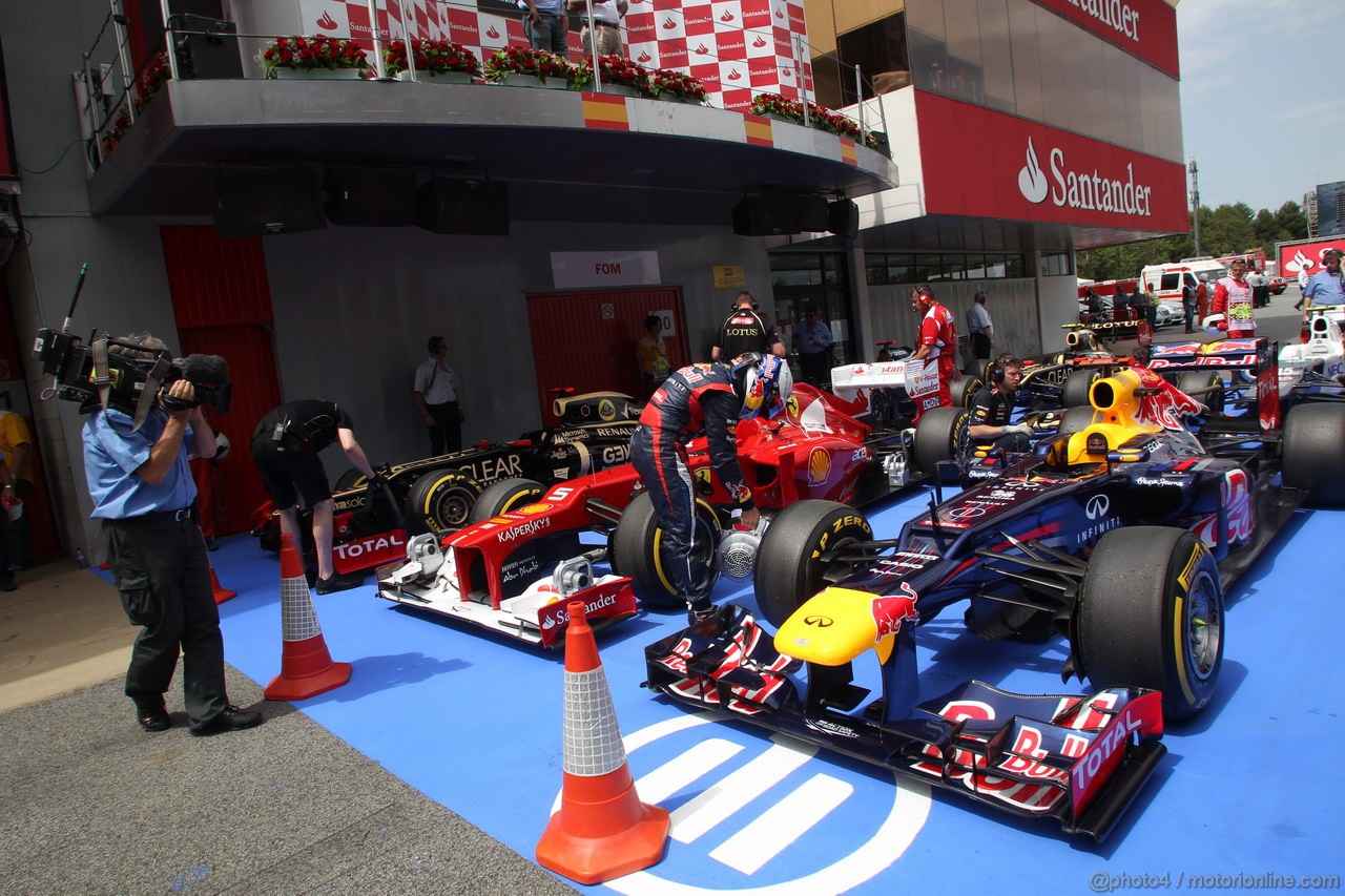 GP SPAGNA, 12.05.2012- Qualifiche, Sebastian Vettel (GER) Red Bull Racing RB8 