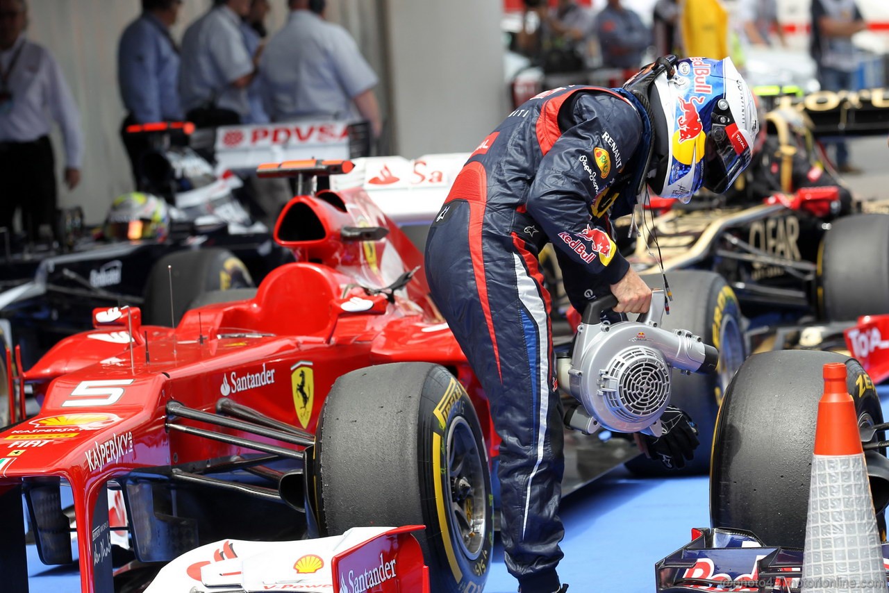GP SPAGNA, 12.05.2012- Qualifiche, Sebastian Vettel (GER) Red Bull Racing RB8 