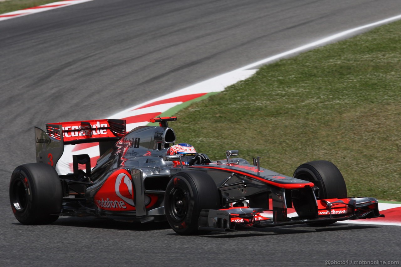 GP SPAGNA, 12.05.2012- Qualifiche, Jenson Button (GBR) McLaren Mercedes MP4-27 