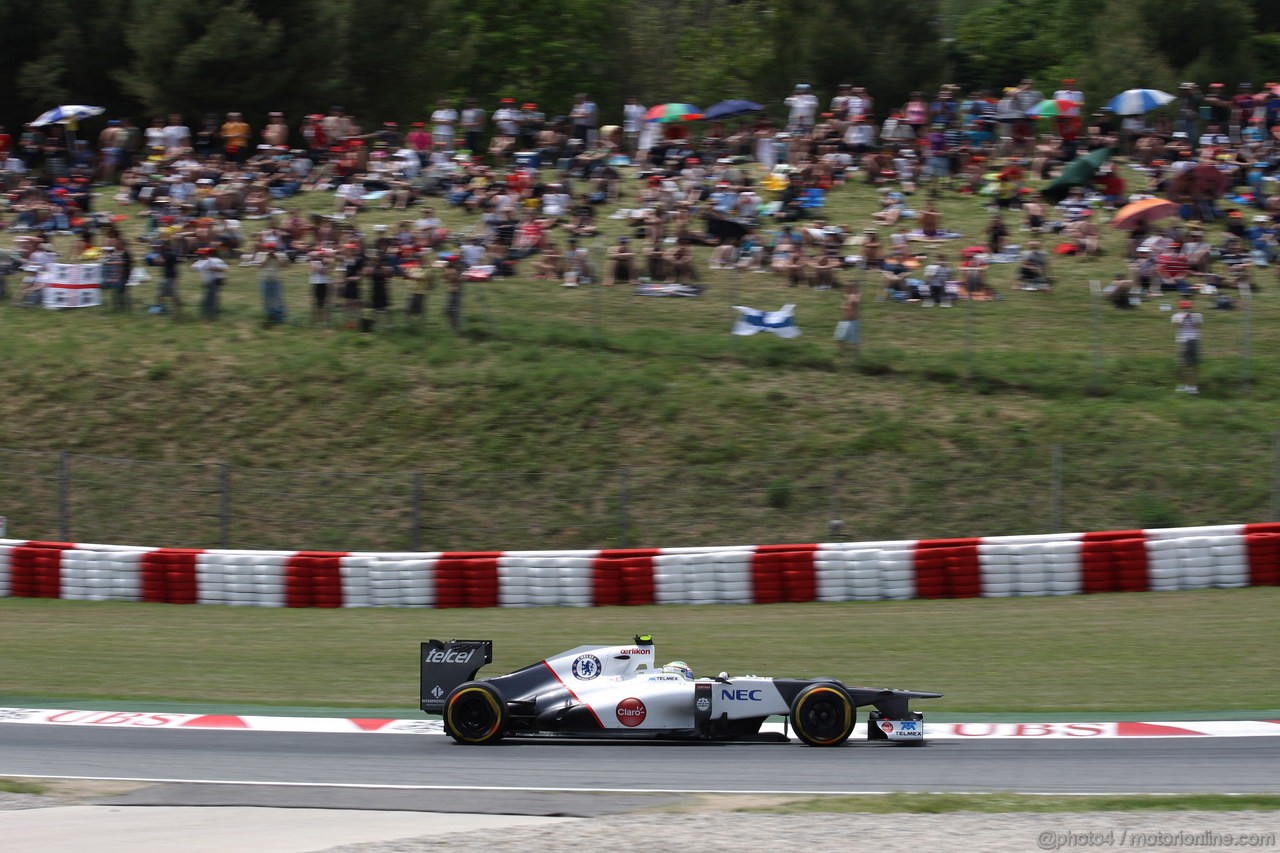 GP SPAGNA, 12.05.2012- Qualifiche, Sergio Prez (MEX) Sauber F1 Team C31 