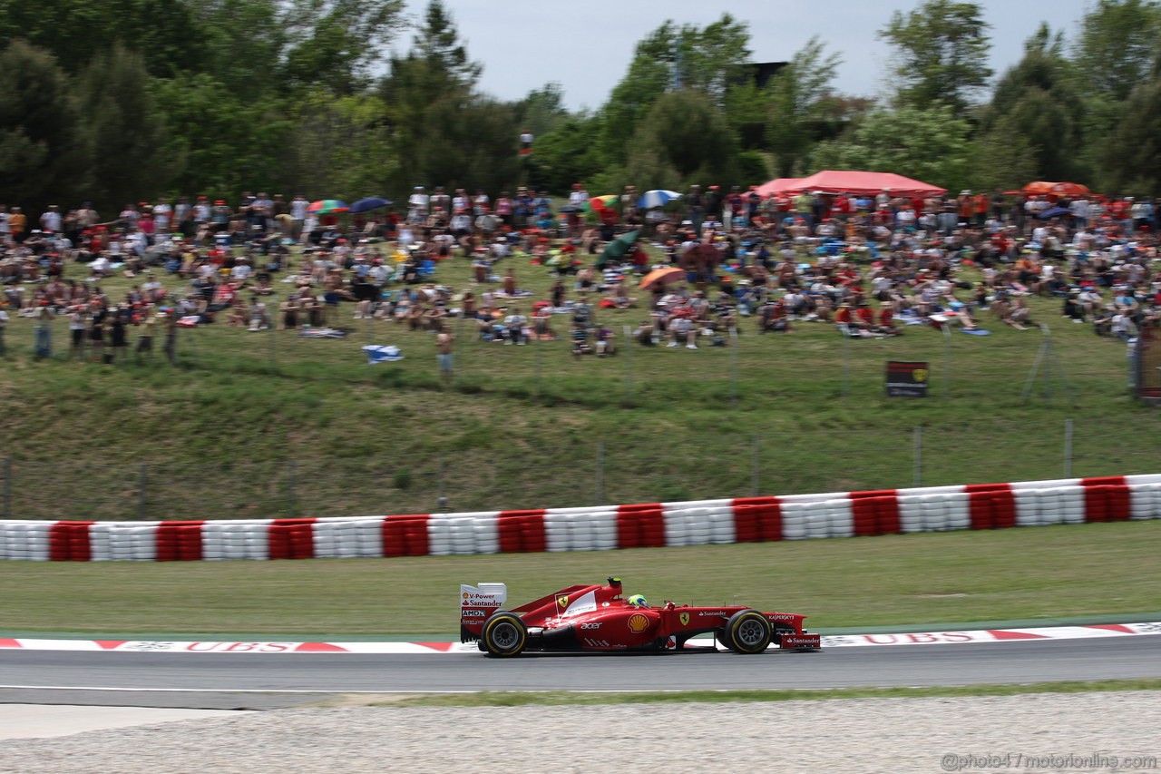 GP SPAGNA, 12.05.2012- Qualifiche, Felipe Massa (BRA) Ferrari F2012 