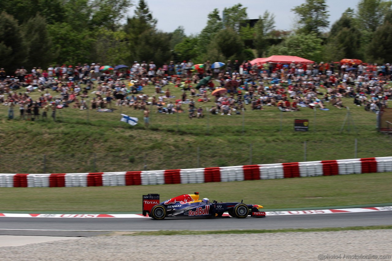GP SPAGNA, 12.05.2012- Qualifiche, Sebastian Vettel (GER) Red Bull Racing RB8