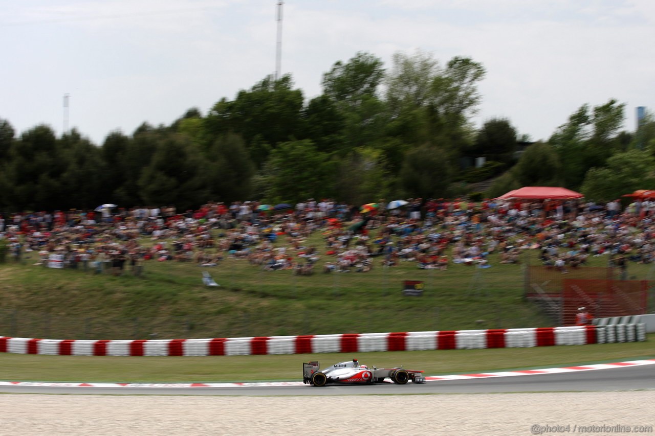 GP SPAGNA, 12.05.2012- Qualifiche, Jenson Button (GBR) McLaren Mercedes MP4-27