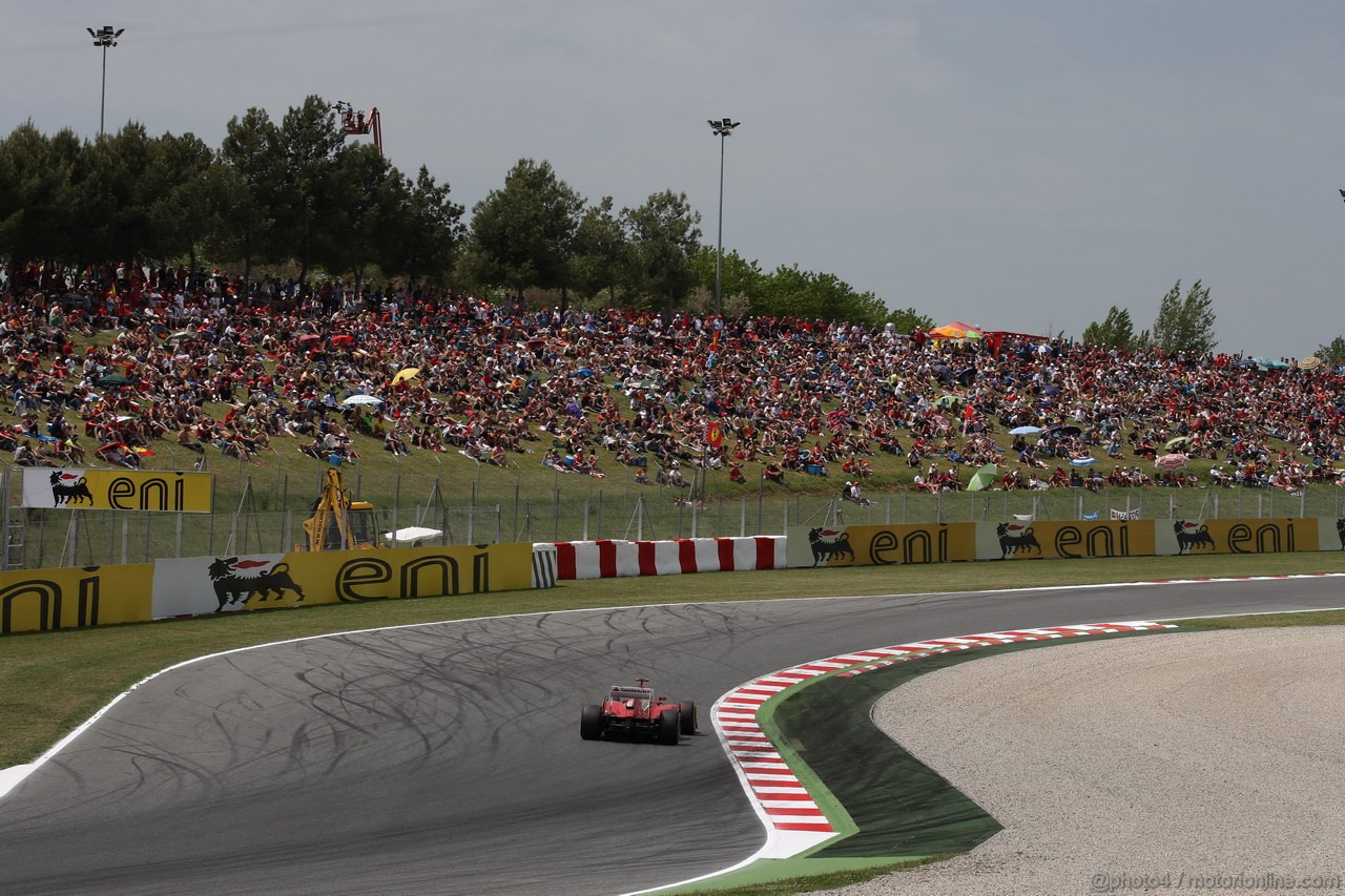 GP SPAGNA, 12.05.2012- Qualifiche, Fernando Alonso (ESP) Ferrari F2012 