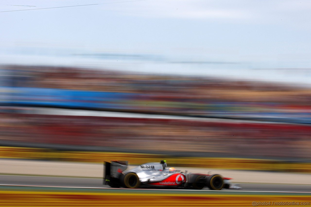 GP SPAGNA, 12.05.2012- Qualifiche, Lewis Hamilton (GBR) McLaren Mercedes MP4-27