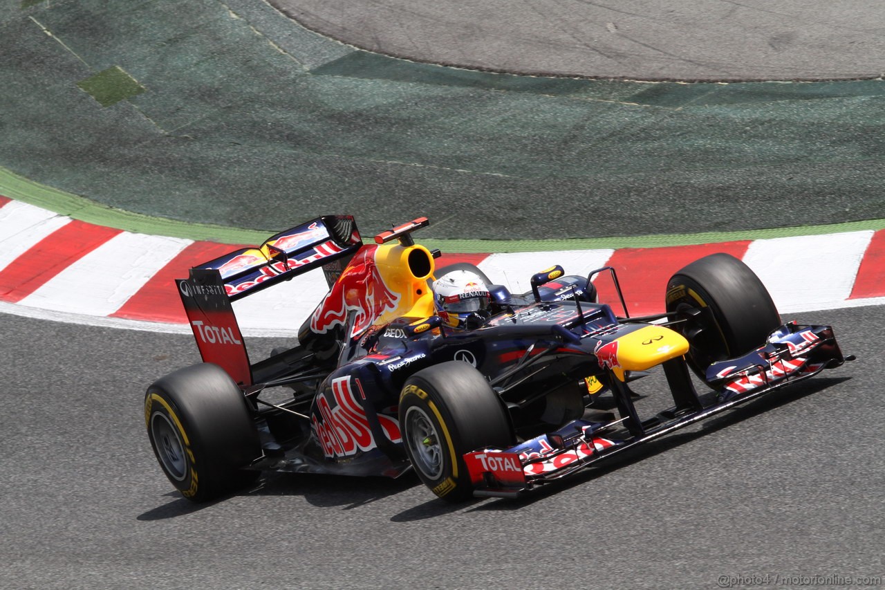 GP SPAGNA, 12.05.2012- Qualifiche, Sebastian Vettel (GER) Red Bull Racing RB8 