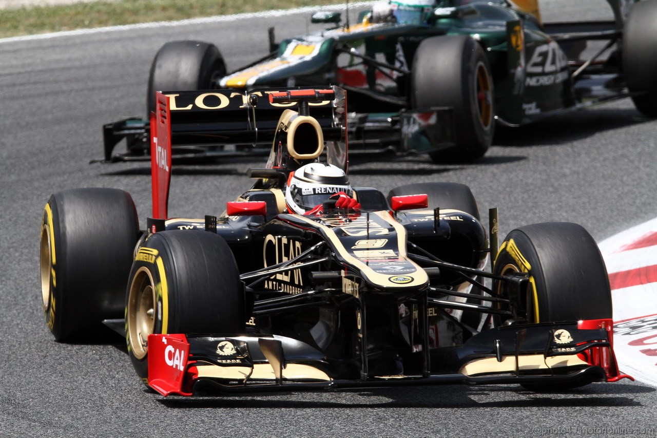 GP SPAGNA, 12.05.2012- Qualifiche, Kimi Raikkonen (FIN) Lotus F1 Team E20