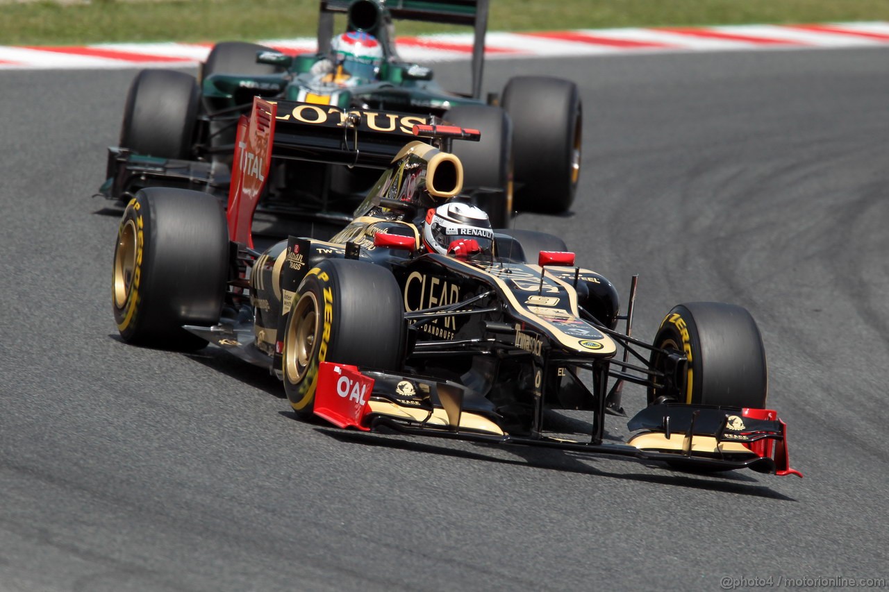 GP SPAGNA, 12.05.2012- Qualifiche, Kimi Raikkonen (FIN) Lotus F1 Team E20