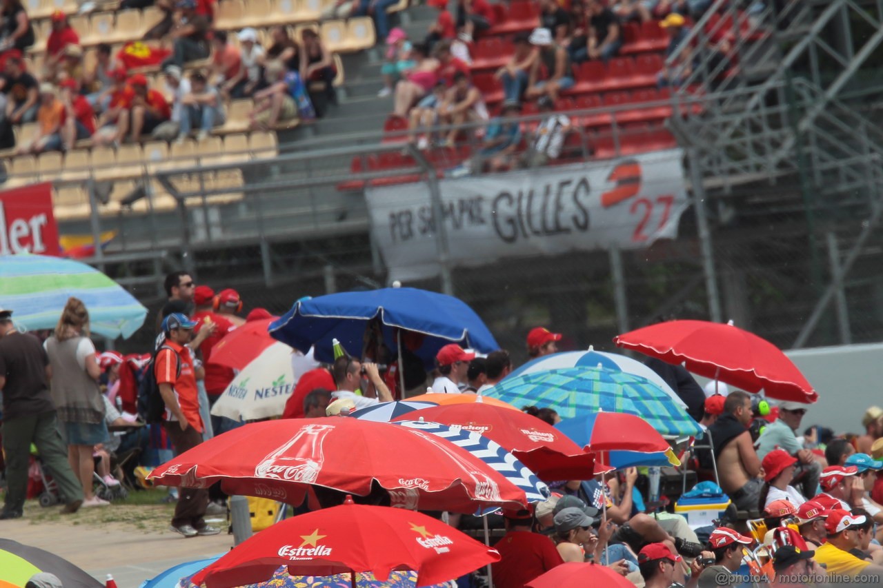 GP SPAGNA, 12.05.2012- Fans