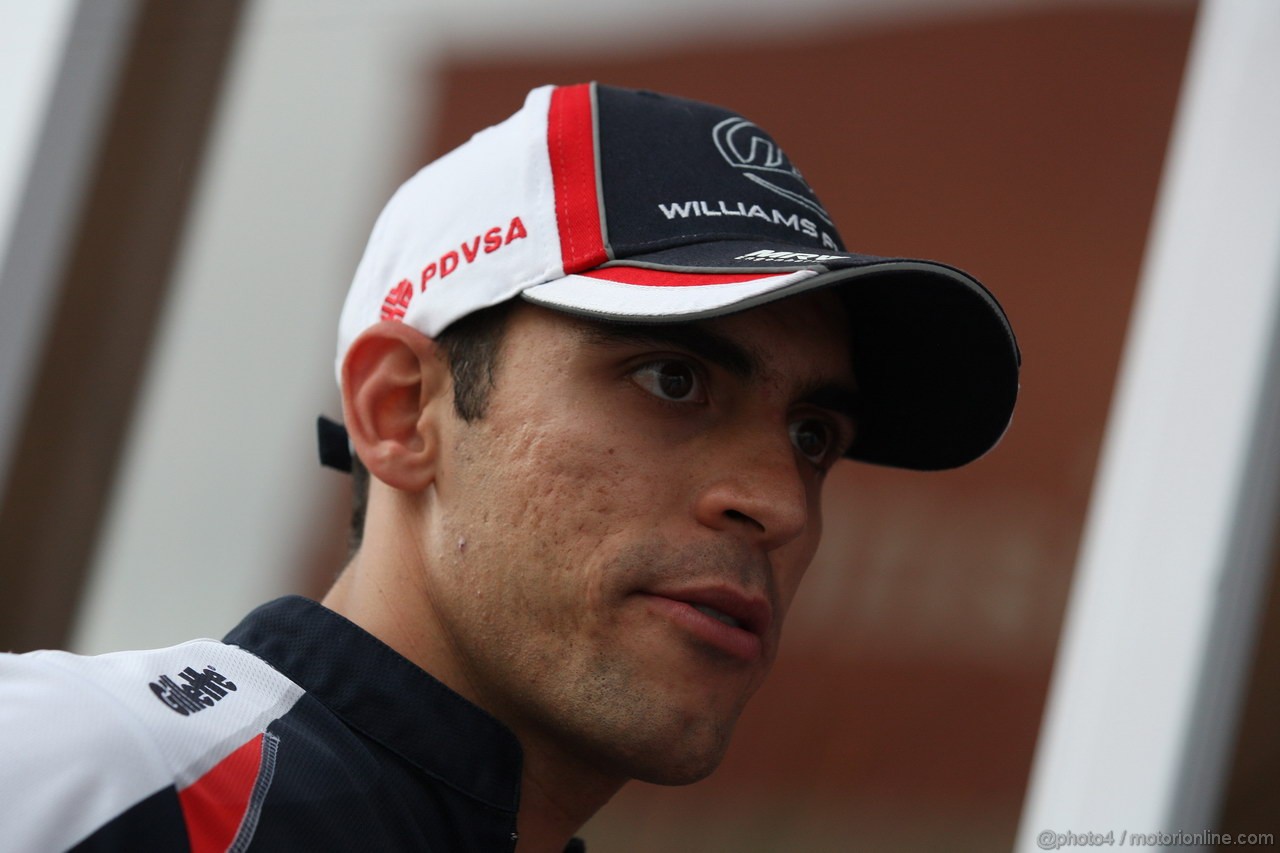 GP SPAGNA, 12.05.2012- Pastor Maldonado (VEN) Williams F1 Team FW34 pole position 