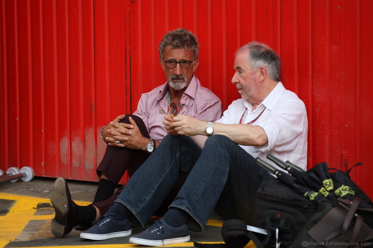 GP SPAGNA, 12.05.2012- Eddie Jordan