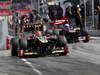 GP SPAGNA, 12.05.2012- Free Practice 3,Romain Grosjean (FRA) Lotus F1 Team E20 e Daniel Ricciardo (AUS) Scuderia Toro Rosso STR7 