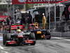 GP SPAGNA, 12.05.2012- Free Practice 3, Lewis Hamilton (GBR) McLaren Mercedes MP4-27 e Mark Webber (AUS) Red Bull Racing RB8 