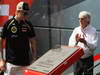 GP SPAGNA, 12.05.2012- Bernie Ecclestone (GBR), President e CEO of Formula One Management  e Kimi Raikkonen (FIN) Lotus F1 Team E20