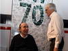 GP SPAGNA, 12.05.2012- Sir Frank Williams(gbr),Team Principal Williams F1 Team celebrates his 70th birthday with Bernie Ecclestone (GBR), President e CEO of Formula One Management  