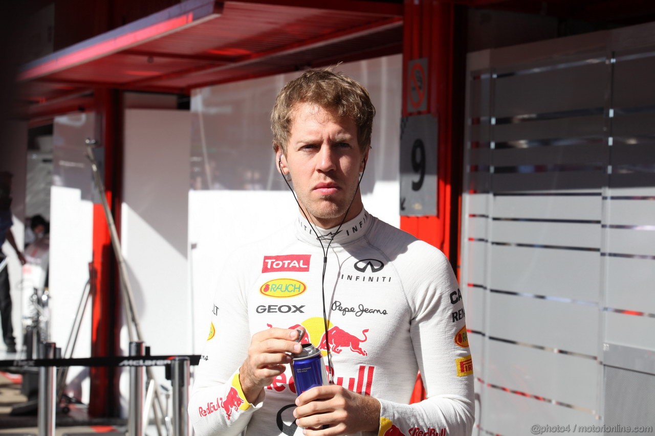 GP SPAGNA, 11.05.2012- Prove Libere 1, Sebastian Vettel (GER) Red Bull Racing RB8