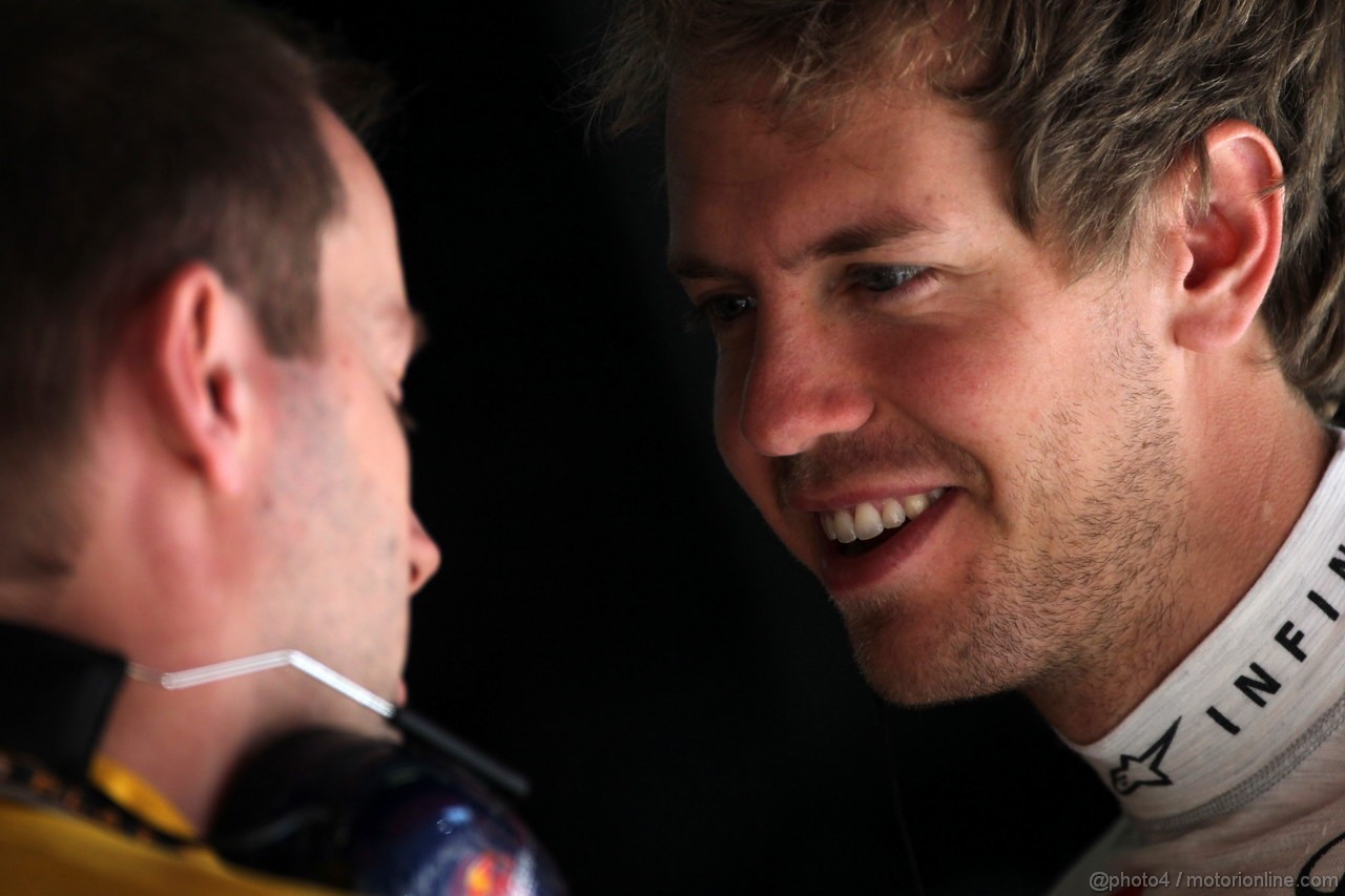 GP SPAGNA, 11.05.2012- Prove Libere 1, Sebastian Vettel (GER) Red Bull Racing RB8