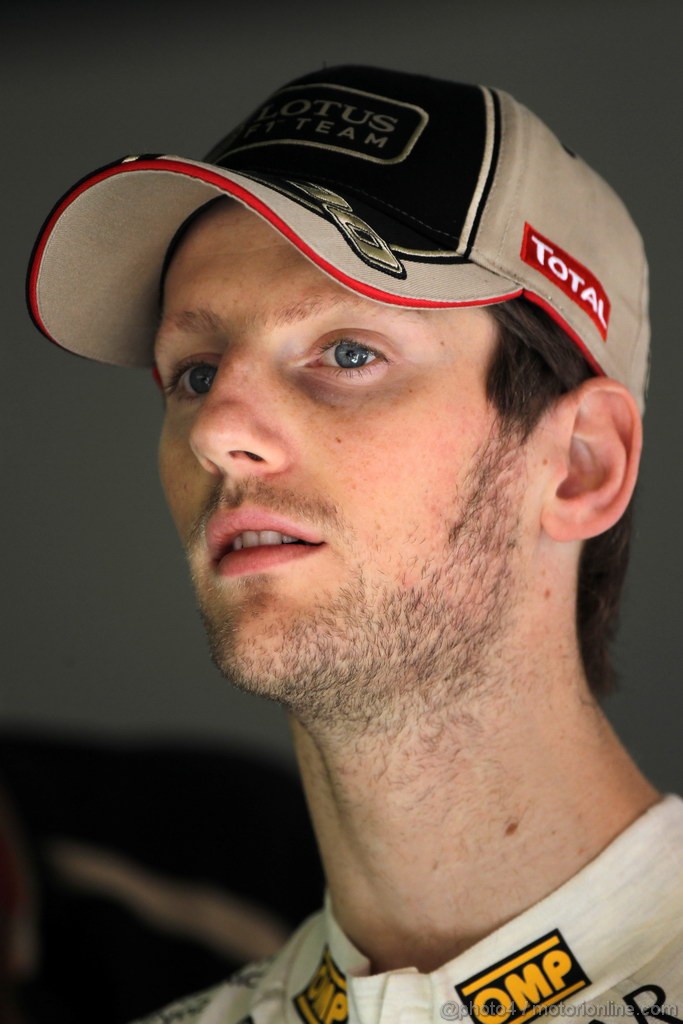 GP SPAGNA, 11.05.2012- Prove Libere 1, Romain Grosjean (FRA) Lotus F1 Team E20 