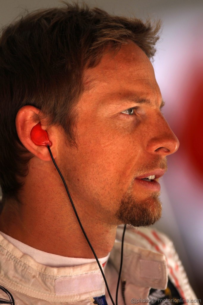 GP SPAGNA, 11.05.2012- Prove Libere 1, Jenson Button (GBR) McLaren Mercedes MP4-27
