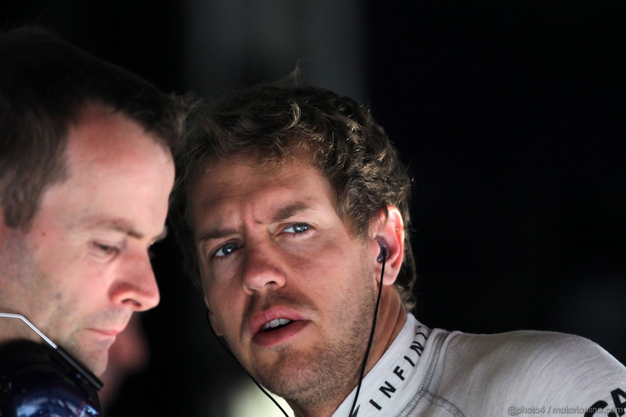 GP SPAGNA, 11.05.2012- Prove Libere 1, Sebastian Vettel (GER) Red Bull Racing RB8 