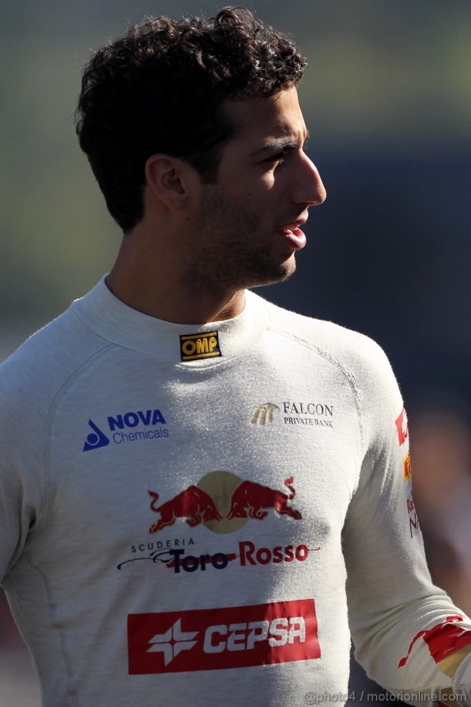 GP SPAGNA, 11.05.2012- Prove Libere 1, Daniel Ricciardo (AUS) Scuderia Toro Rosso STR7 