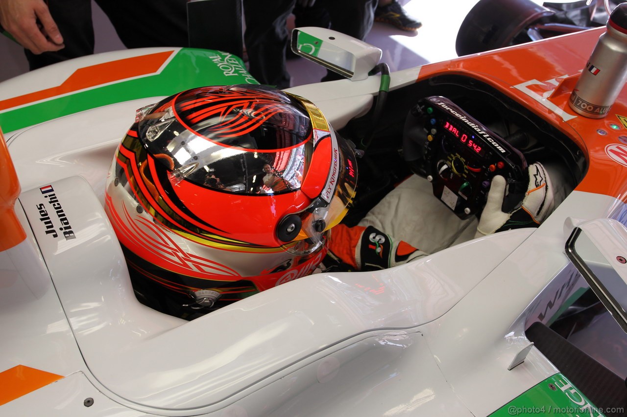 GP SPAGNA, 11.05.2012- Prove Libere 1, Jules Bianchi (FRA), Test Driver, Sahara Force India Formula One Team VJM05 