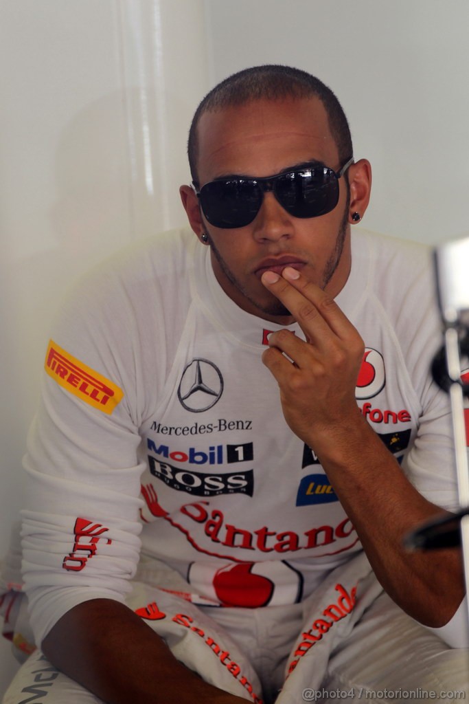 GP SPAGNA, 11.05.2012- Prove Libere 1, Lewis Hamilton (GBR) McLaren Mercedes MP4-27 
