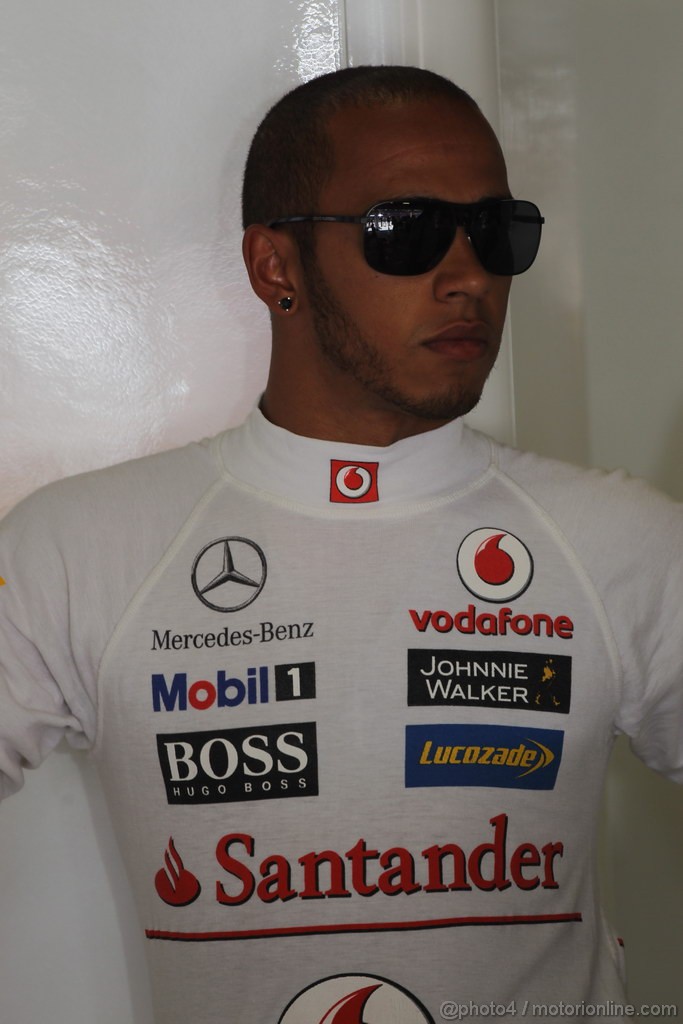 GP SPAGNA, 11.05.2012- Prove Libere 1, Lewis Hamilton (GBR) McLaren Mercedes MP4-27