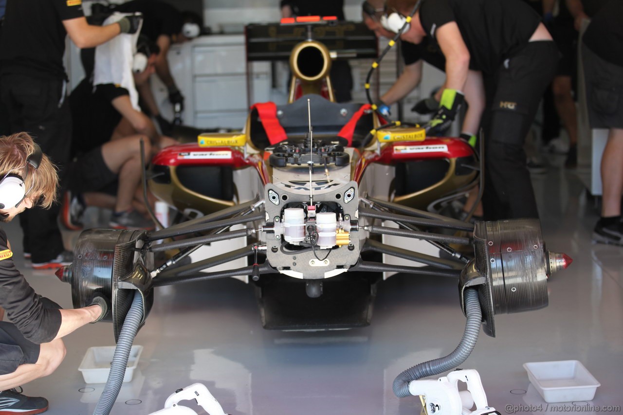 GP SPAGNA, 11.05.2012- Prove Libere 1, Romain Grosjean (FRA) Lotus F1 Team E20